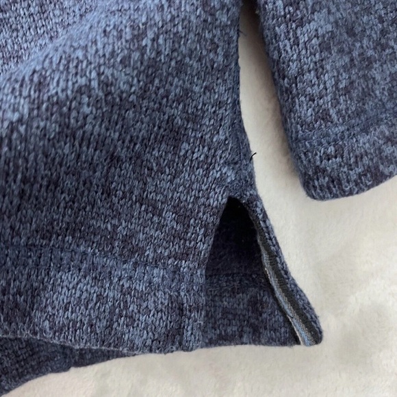 Woolrich Men's Knit Pullover 1/2 Zip Long Sleeves Size XXL Blue Heather - Picture 6 of 8